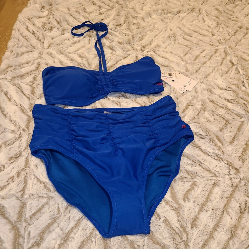 Blue Bikini Set Size 14 - Picture 8 of 8